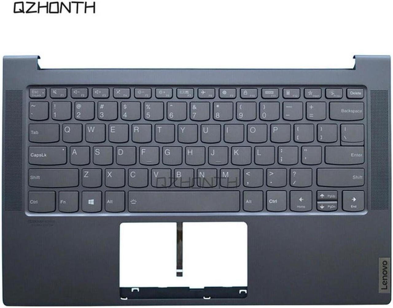 For Lenovo Yoga Slim 7-14IIL05 7-14ARE05 7-14ITL05 Palmrest Upper Case w/ Backlit Keyboard 14"