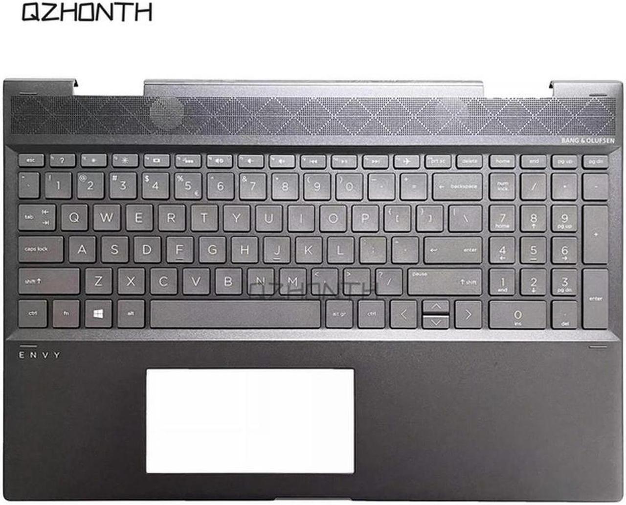 For HP ENVY X360 15-CN 15M-CN 15-CP Palmrest Upper Case with Keyboard Brown Color (with Fingerprint Hole)