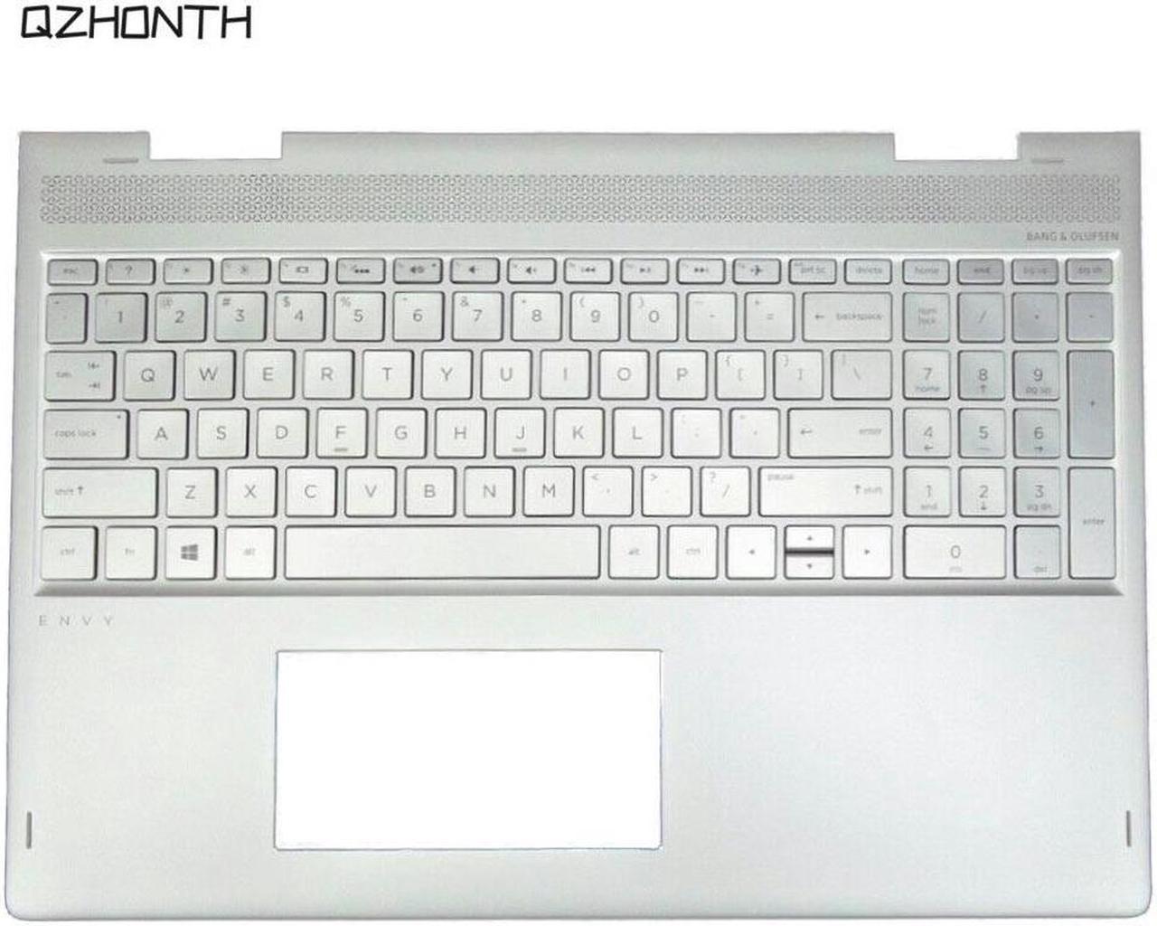 Laptop For HP 15-BP 15M-BQ Palmrest Upper Case with Backlit Keyboard TPN-W127 Silver