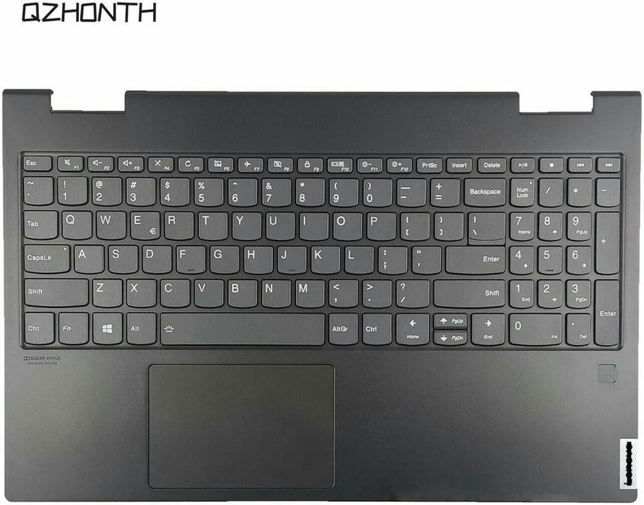 For Lenovo Yoga C740-15 740-15 Palmrest Upper Case Backlit Keyboard 5CB0U43820