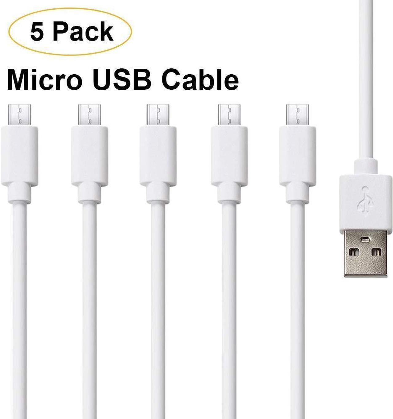 Beebo Beabo Compatible iPhone/Android Charger Cable,Lightning,Type-c,Micro USB Cable,For Phone,For Android,30cm,5 Pack 3