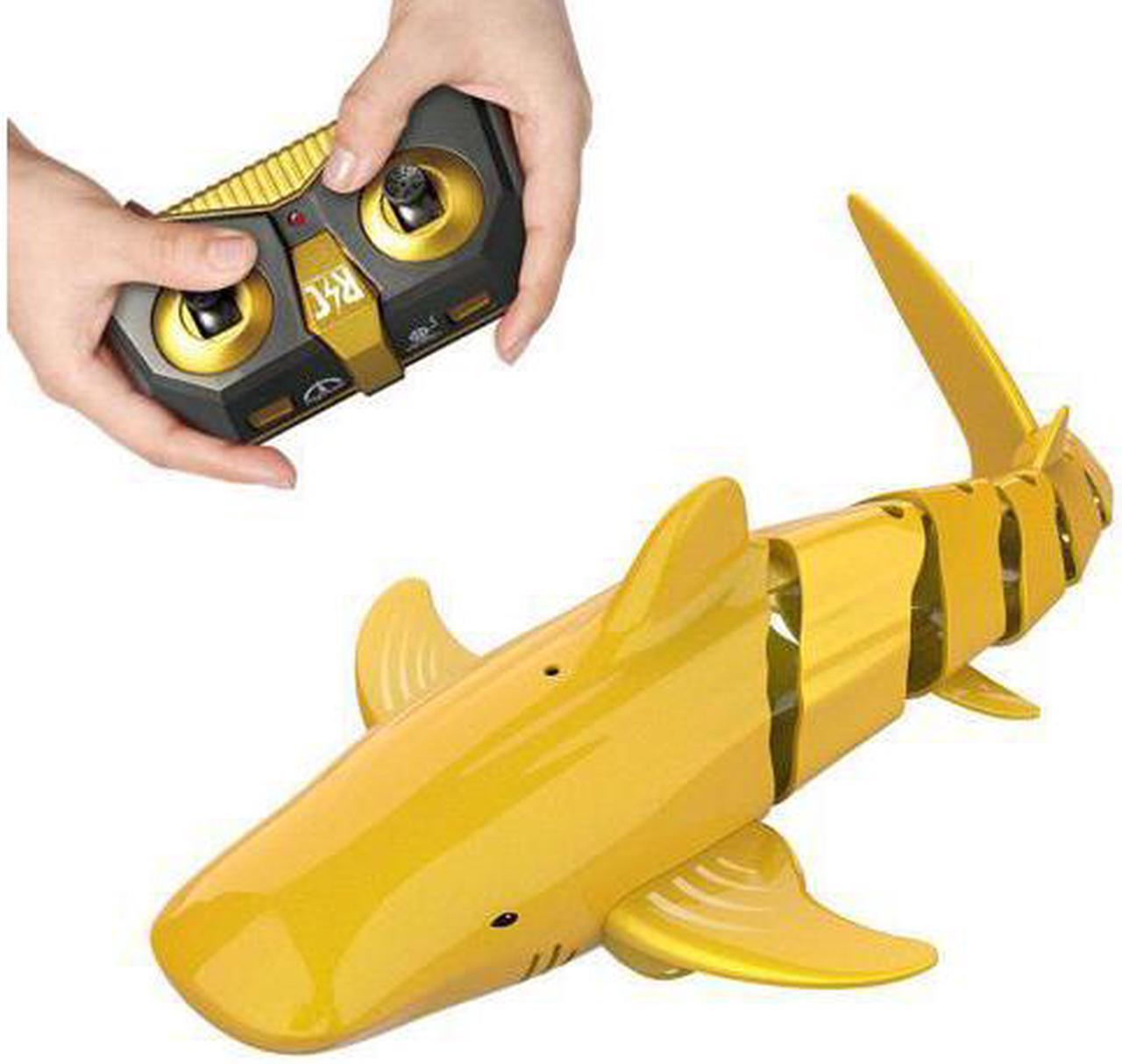 Main image of Remote Control Shark Toy 1:18 Scale High Simulation Shark for Rechargeable 2.4G Remote Control Boat Pool Games,Swimming Pool Bathroom Great Gift RC Boat Toys for 4 5 6 7 8 9 Year Old Boys and Girls