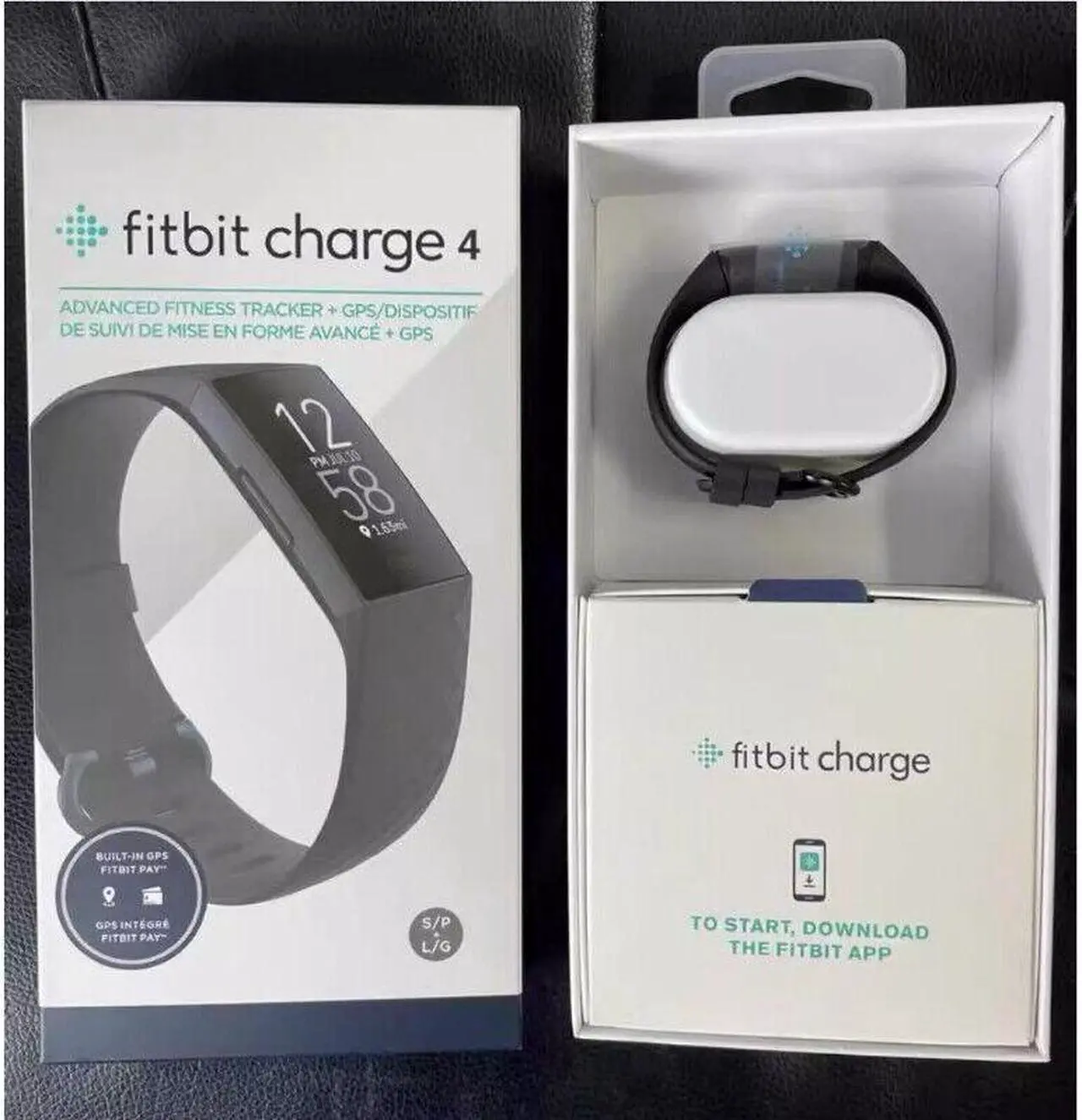 Alt view image 5 of 5 - Charge 4 Fitness and Activity Tracker with Built-in GPS, Heart Rate, Sleep & Swim Tracking, Black