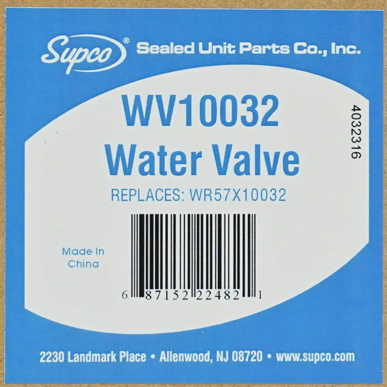 Alt view image 5 of 5 - WATER VALVE REPL: WR57X10032