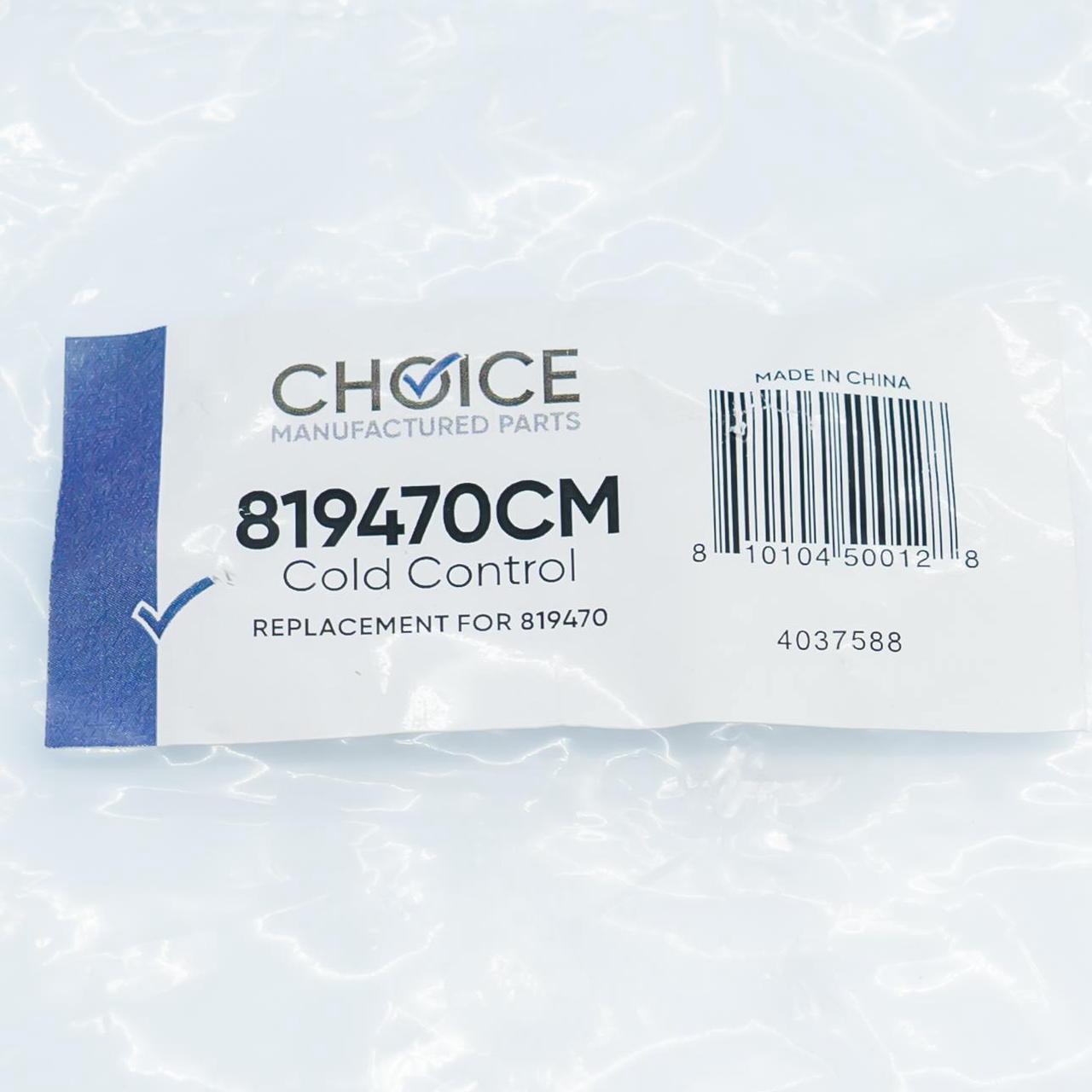 Alt view image 6 of 6 - Choice Parts 819470 for Whirlpool Refrigerator Cold Control Temperature Thermostat
