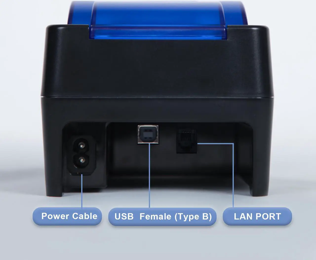 Alt view image 2 of 7 - RIBAO RB-58-RP Thermal Printer Receipt Printer for BC-55 BC-40 BCS-160 Mixed Bill Money Counter, Printing Paper Size 58mm