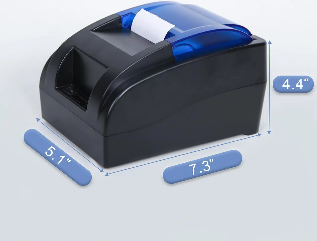 Main image of RIBAO RB-58-RP Thermal Printer Receipt Printer for BC-55 BC-40 BCS-160 Mixed Bill Money Counter, Printing Paper Size 58mm