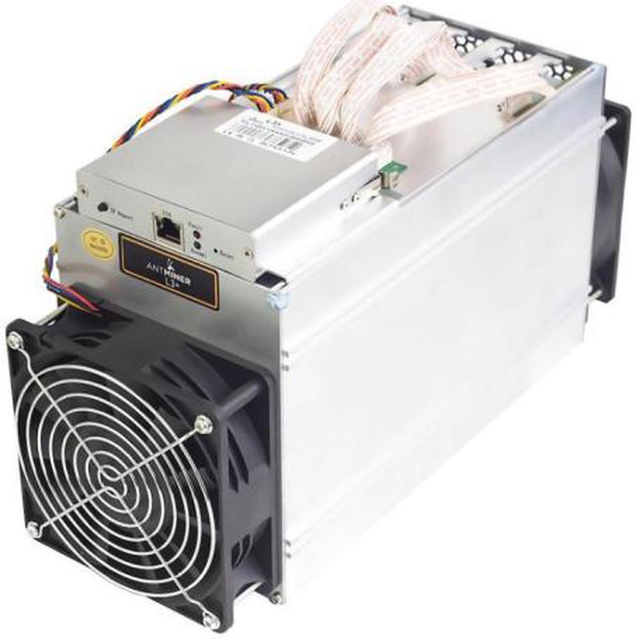 ANTMINER L3+ 504M/S ( With power supply )Scrypt Litecoin Miner LTC Mining Machine Better Than ANTMINER L3 S9 S9i