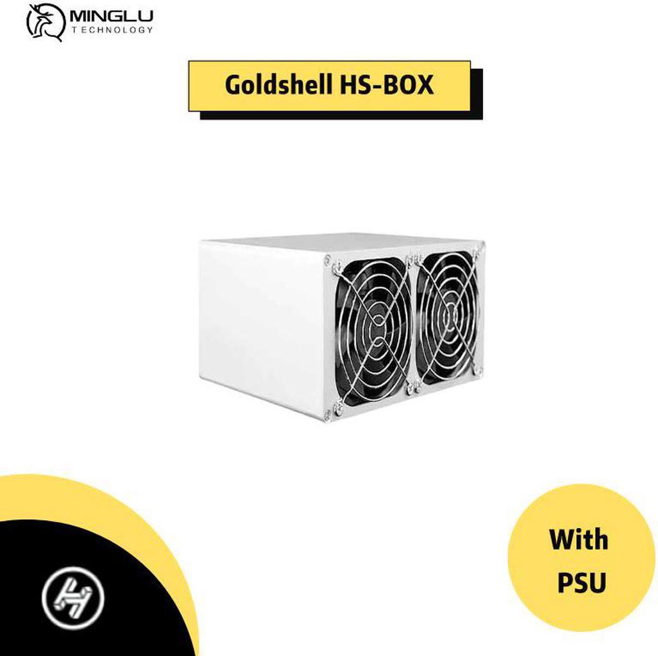 Goldshell HS-BOX 235GH/S(with PSU)BOX& HNSB Mining Machine Low noise Small&simple Home Mining Home Riching