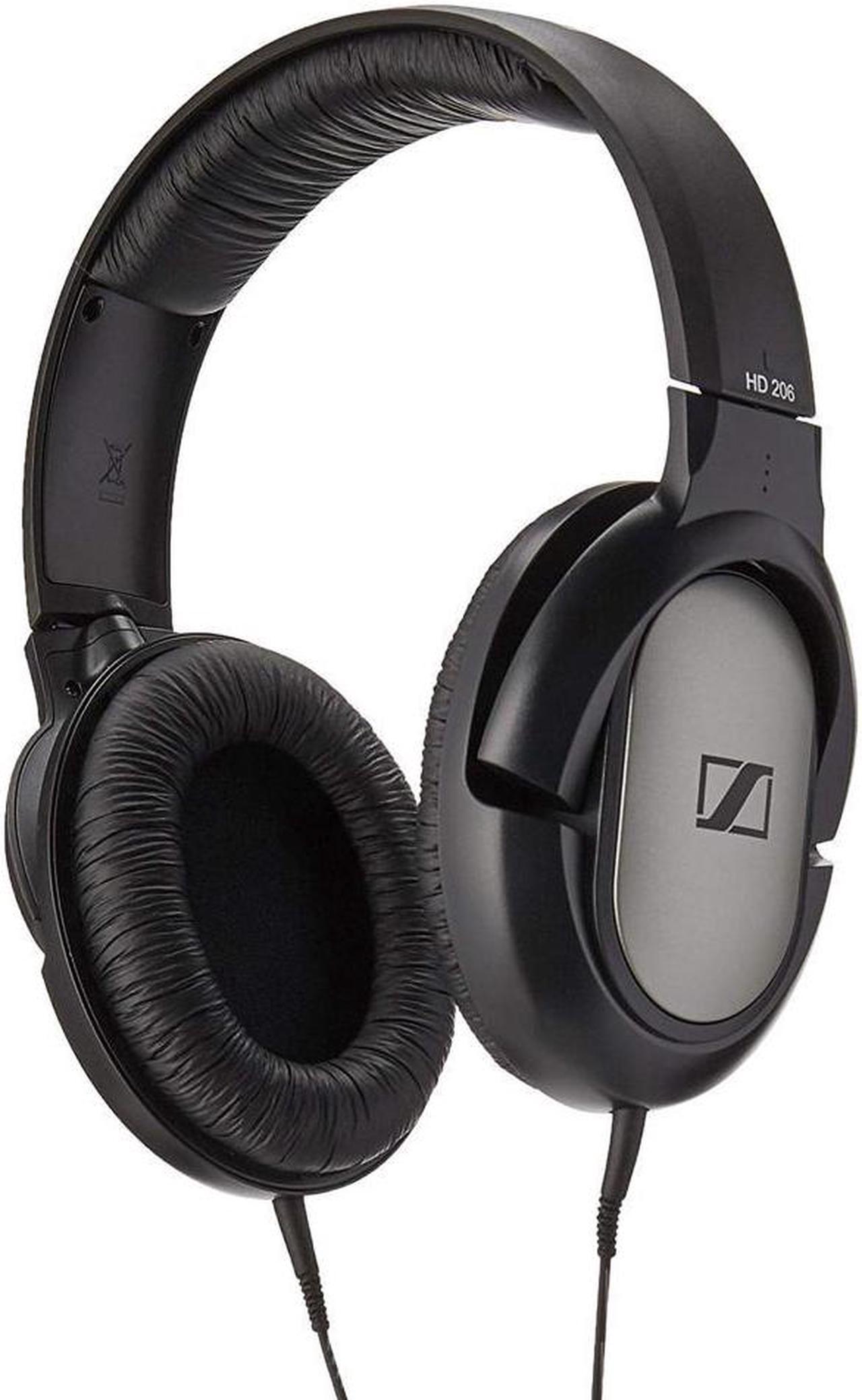 Alt view image 3 of 9 - Sennheiser HD 206 Closed-Back Over Ear Headphones