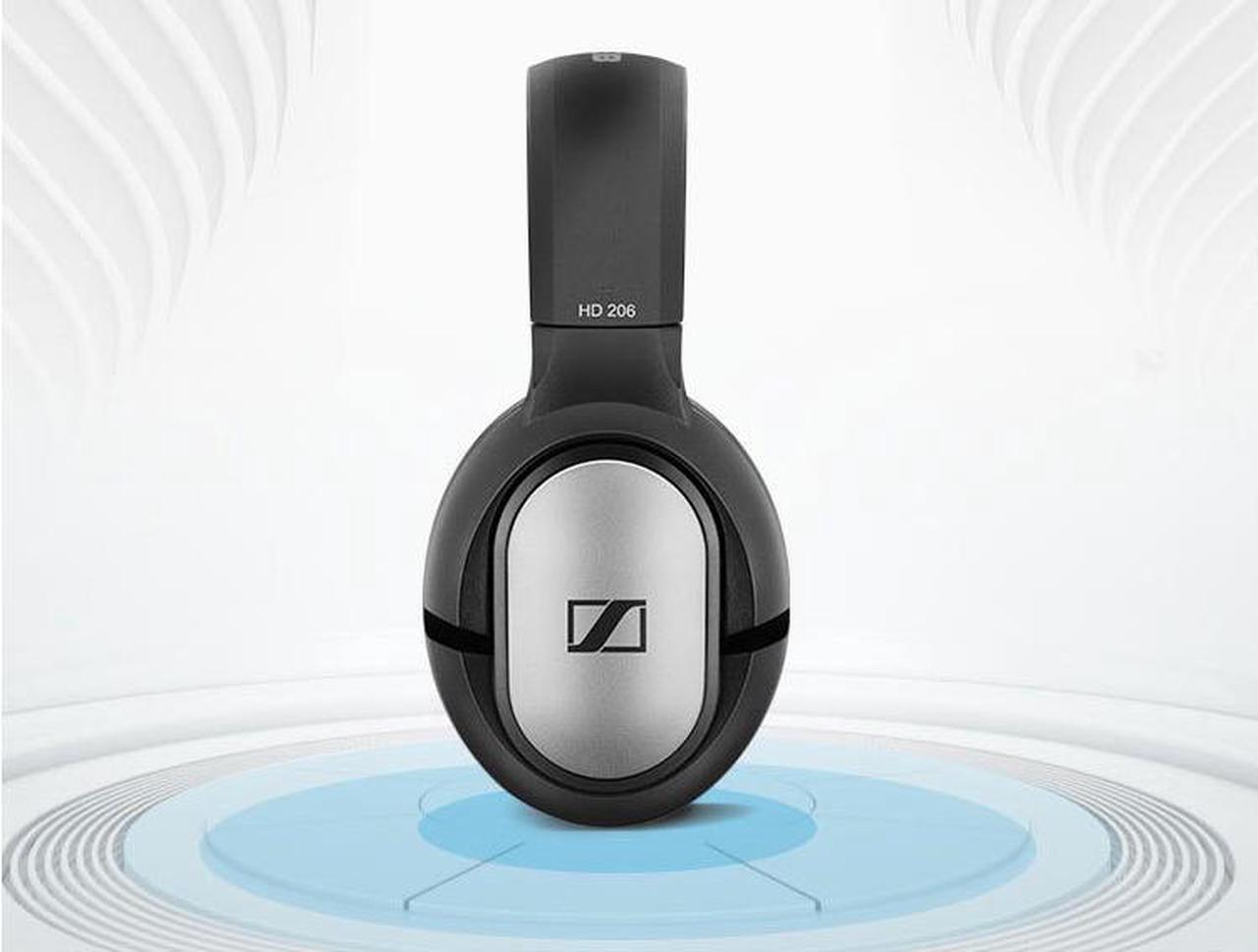 Alt view image 4 of 9 - Sennheiser HD 206 Closed-Back Over Ear Headphones