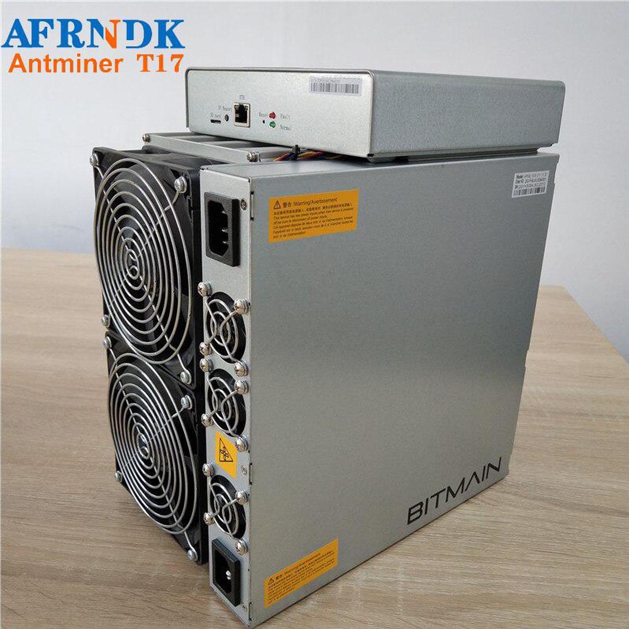 Alt view image 7 of 7 - Antminer T17 42TH/S Heatsink Upgrade Version With PSU Asic Miner Sha256 Bitcoin BCH BTC Mining bitmain T17 are better than S9 S11 T15 S15 M3 M20S