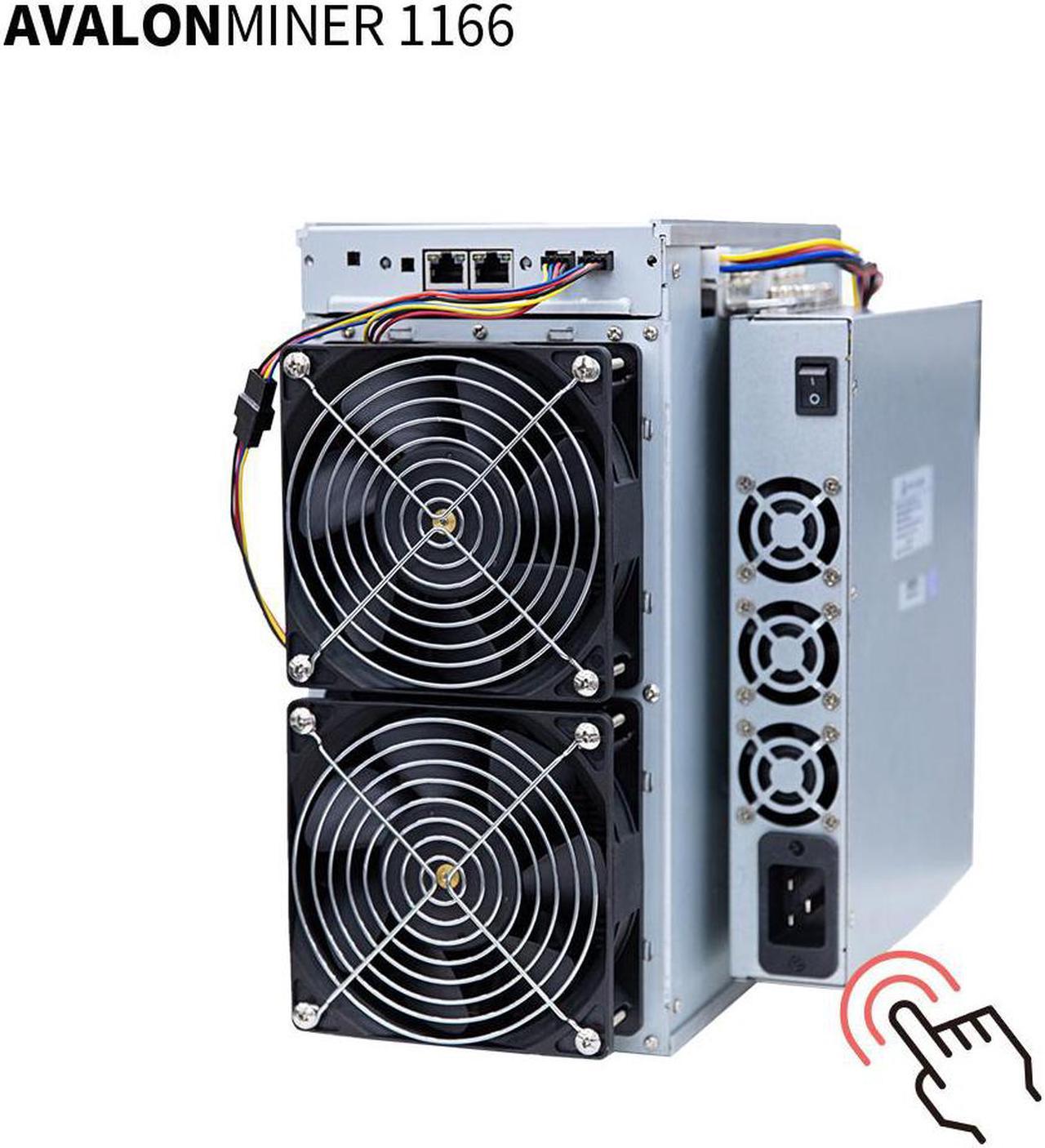 Avalon 2021 New Bitcoin miner AvalonMiner 1166 PRO 81TH/S profitable Asic mining Machine ( With Original Power Supply )SHA-256 New Arrival Blockchain Low Power Cost Better than Antminer S17 T17