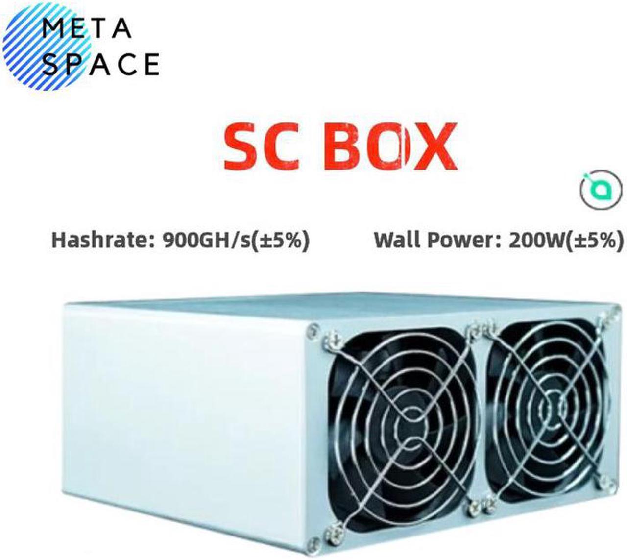 Goldshell SC-BOX Miner With PSU Original New 900G 200W Direct Supply From Goldshell In Stock SCBOX Ready To Delivery