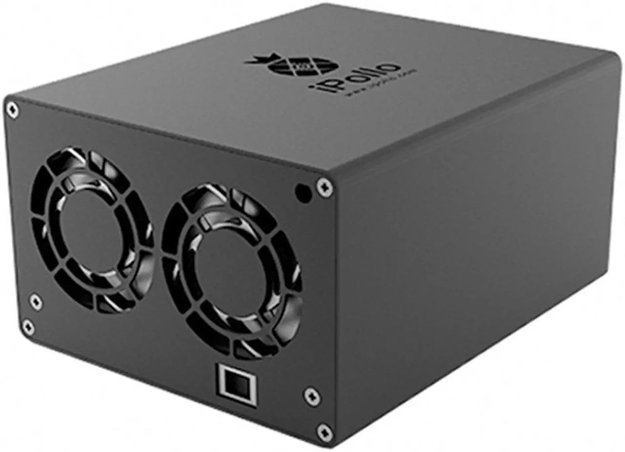 Alt view image 5 of 5 - New Release iPollo V1 Mini ETC ETHW Miner 280MH/s 270W New Ethereum Miner With PSU and Power Cord Better Than iPollo V1 ETHW