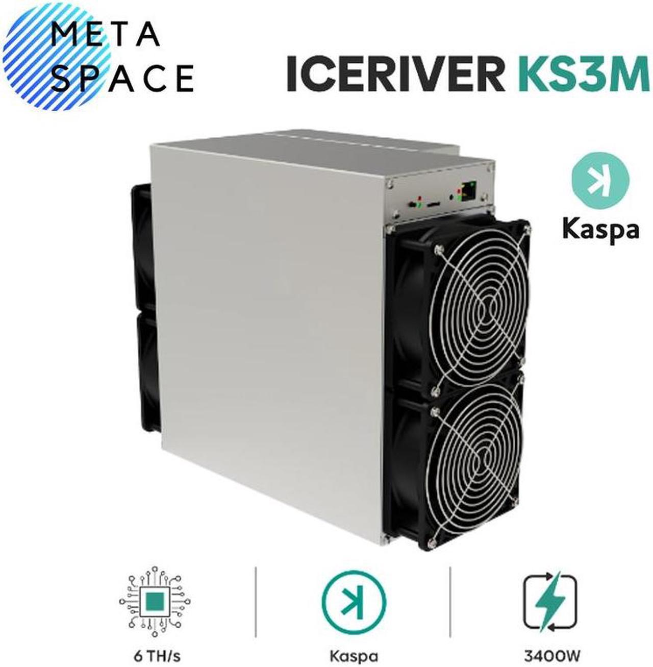 ICERIVER KS3M 6TH/S KAS Mining Machine KAS Miner Asic Miner Kaspa Miner 3400W Iceriver Kaspa Mining Than Iceriver KS1 KS2