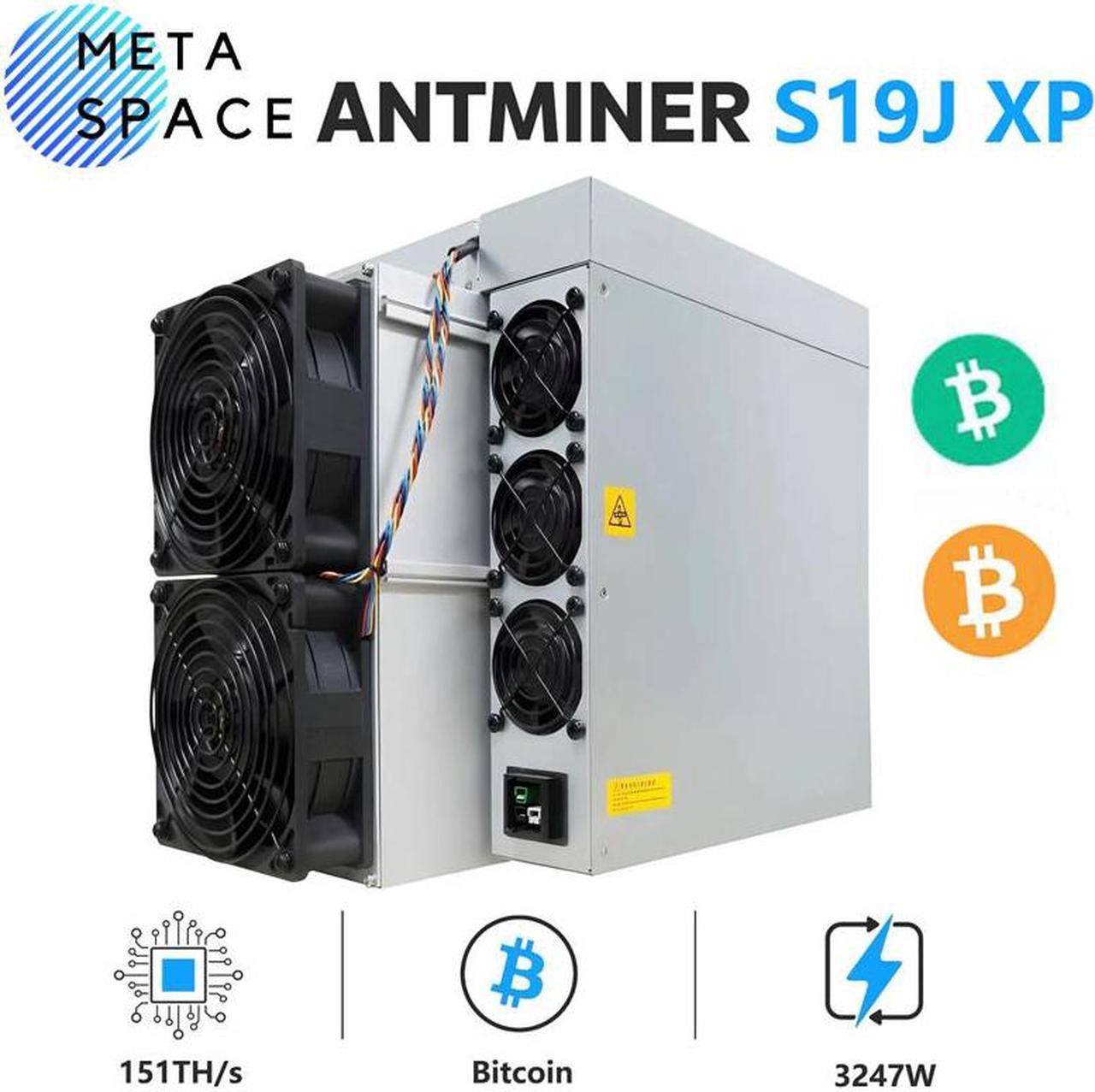 New Bitmain Antminer S19j XP 151TH/s 3247W Asic Miner BTC Crypto Mining Bitmain S19J xp151T Bitcoin Miner Machine BTC Mining