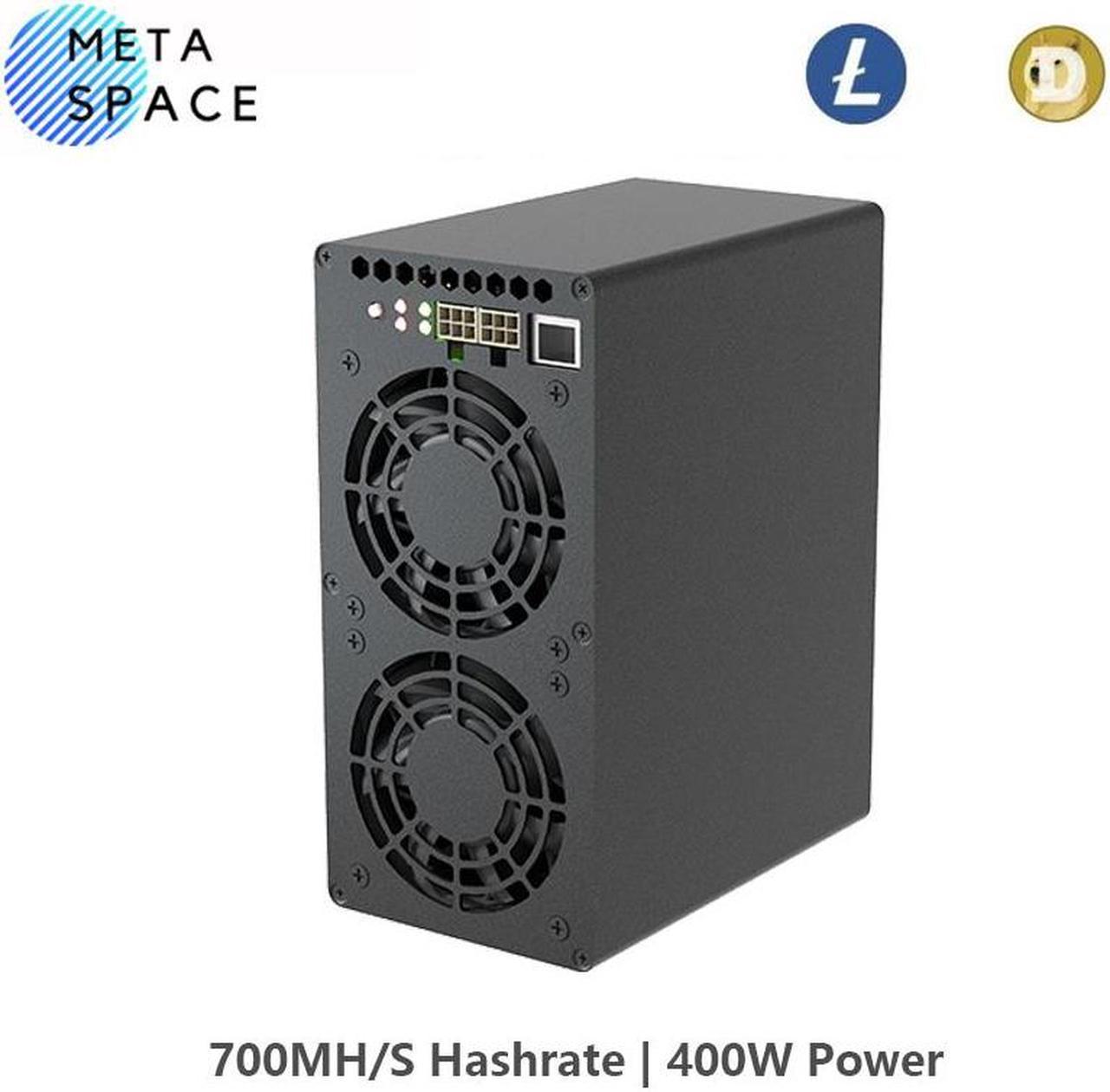 New Gold shell Mini Doge III LTC&Doge Coin Miner 700MH/S 400W Doge Miner Good For Home Miner Box Without PSU Litecoin Miner Better Than Mini doge II