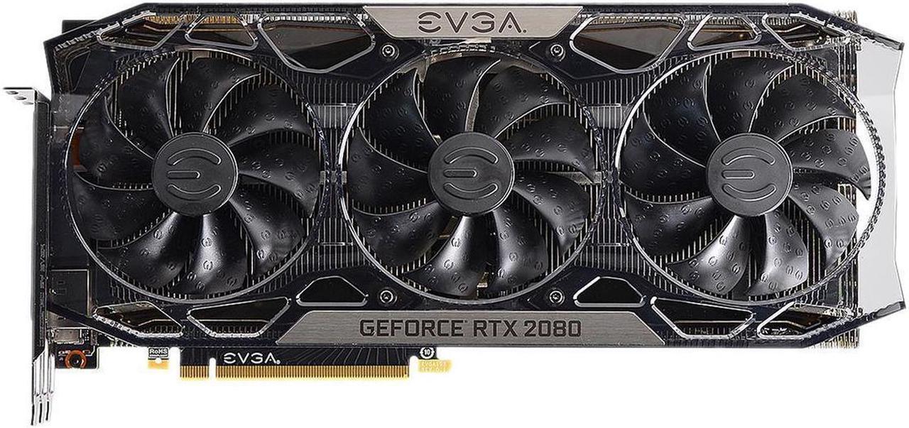 Alt view image 2 of 2 - EVGA GeForce RTX 2080 FTW3 ULTRA GAMING, 08G-P4-2287-KR, 8GB GDDR6, iCX2 & RGB LED