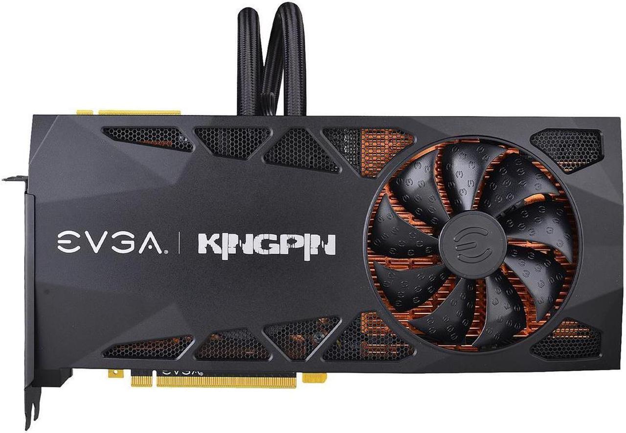 Alt view image 2 of 4 - EVGA GeForce RTX 2080 Ti K|NGP|N GAMING, 11G-P4-2589-KR, 11GB GDDR6, iCX2 Technology, OLED Display, Metal Backplate