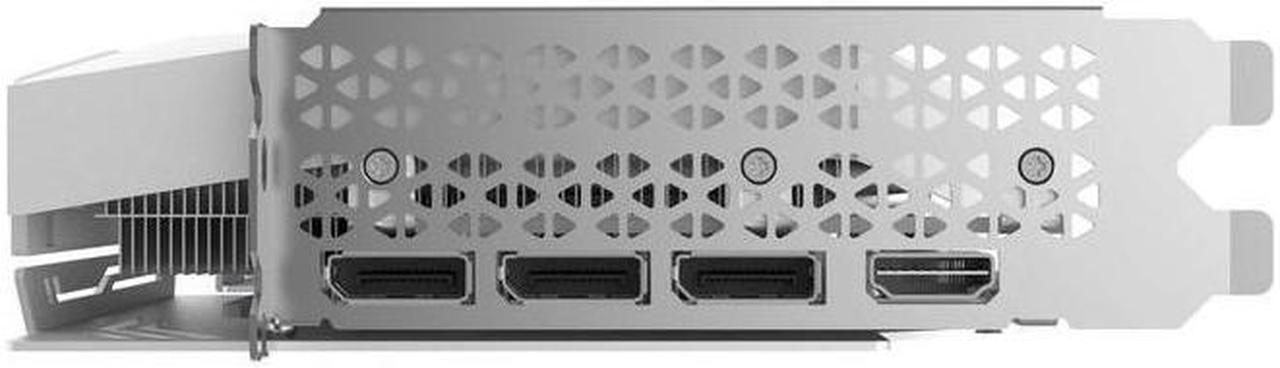 Alt view image 5 of 6 - ZOTAC GAMING GeForce RTX 3070 Twin Edge OC White Edition LHR ZT-A30700J-10PLHR 8GB GDDR6X 384 Bit 1755 MHz 14 Gbps 3DP HDMI Graphic Card
