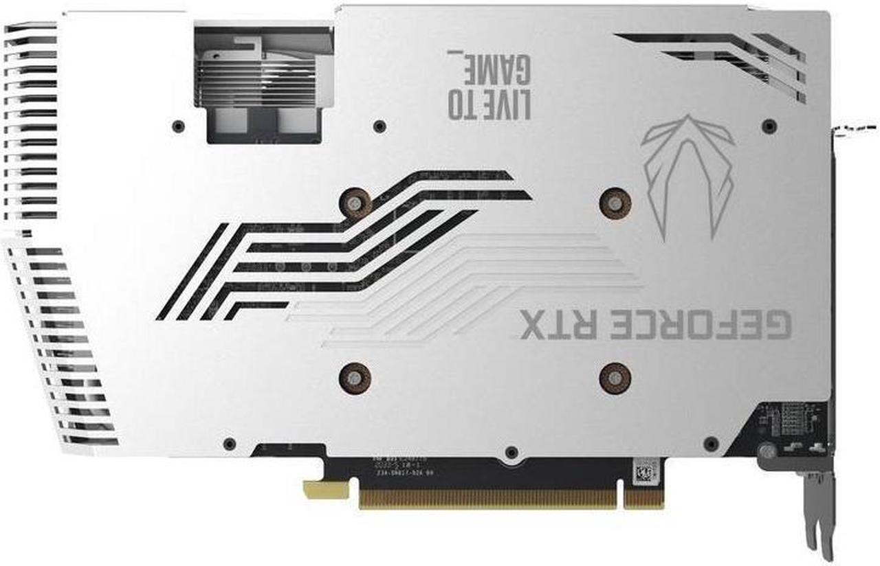 Alt view image 6 of 6 - ZOTAC GAMING GeForce RTX 3070 Twin Edge OC White Edition LHR ZT-A30700J-10PLHR 8GB GDDR6X 384 Bit 1755 MHz 14 Gbps 3DP HDMI Graphic Card