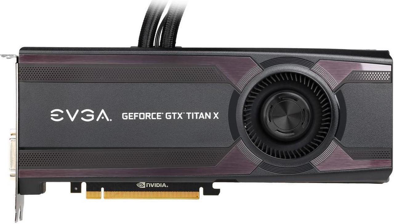 Alt view image 2 of 4 - EVGA GeForce GTX TITAN X 12G-P4-1999-KR 12GB HYBRID GAMING, "All in One" No Hassle Water Cooling, Just Plug and Play Graphics Card