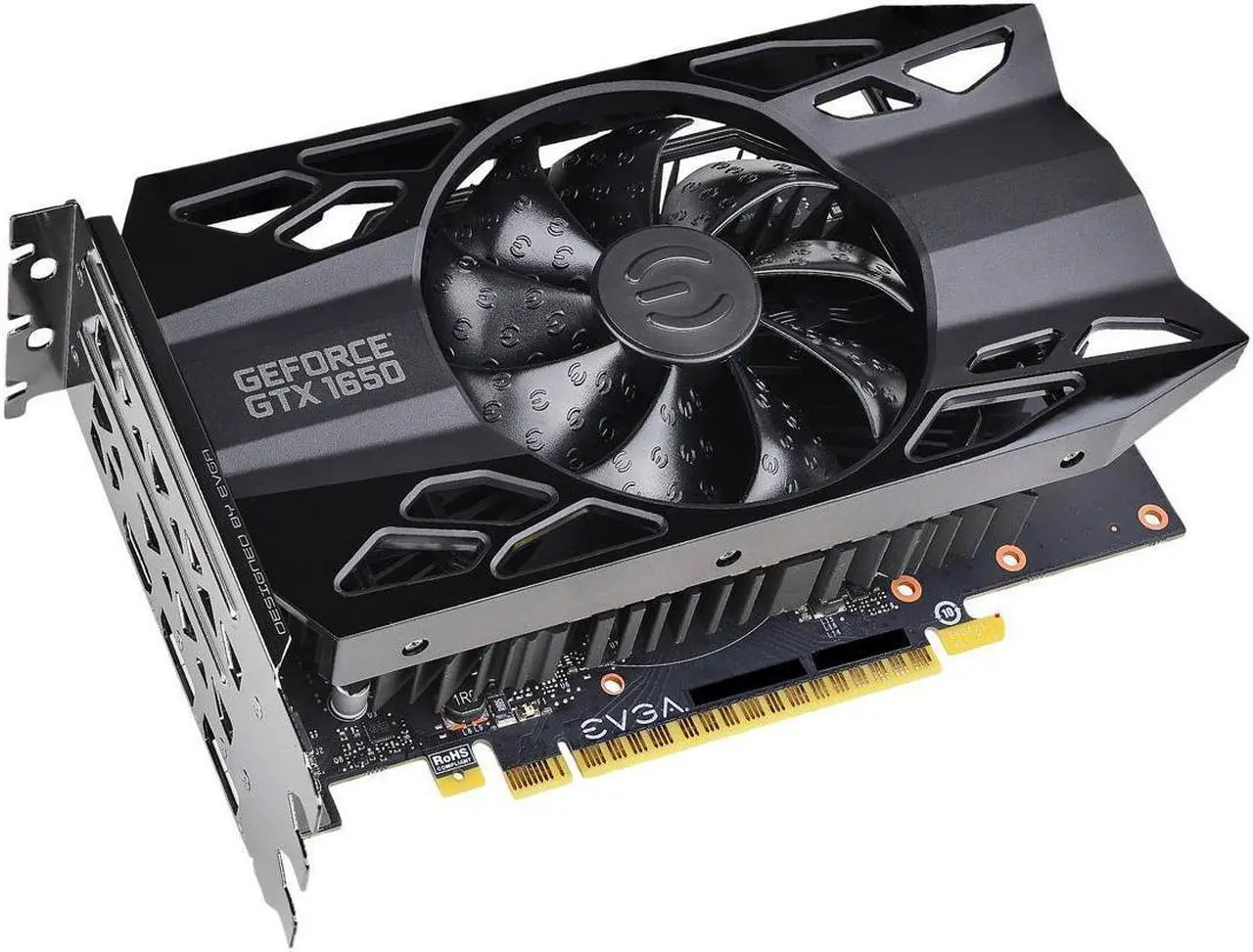 Alt view image 7 of 7 - EVGA GeForce GTX 1650 XC GAMING Video Card, 04G-P4-1153-KR, 4GB GDDR5