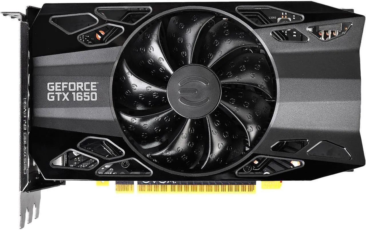 Main image of EVGA GeForce GTX 1650 XC GAMING Video Card, 04G-P4-1153-KR, 4GB GDDR5