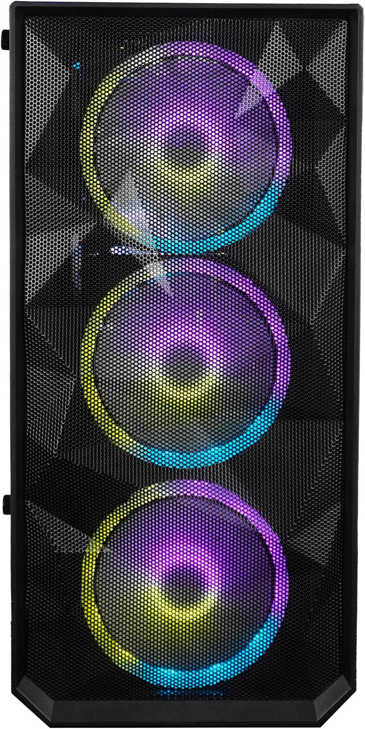 Alt view image 2 of 6 - HyperRage Gaming PC - Intel Core i5-12400F (2.5GHz), NVIDIA GeForce RTX 3080, DDR4-3200 RGB 32GB, 2TB NVMe M.2 SSD, Windows 11, WiFi, Xtreme VR - OEM