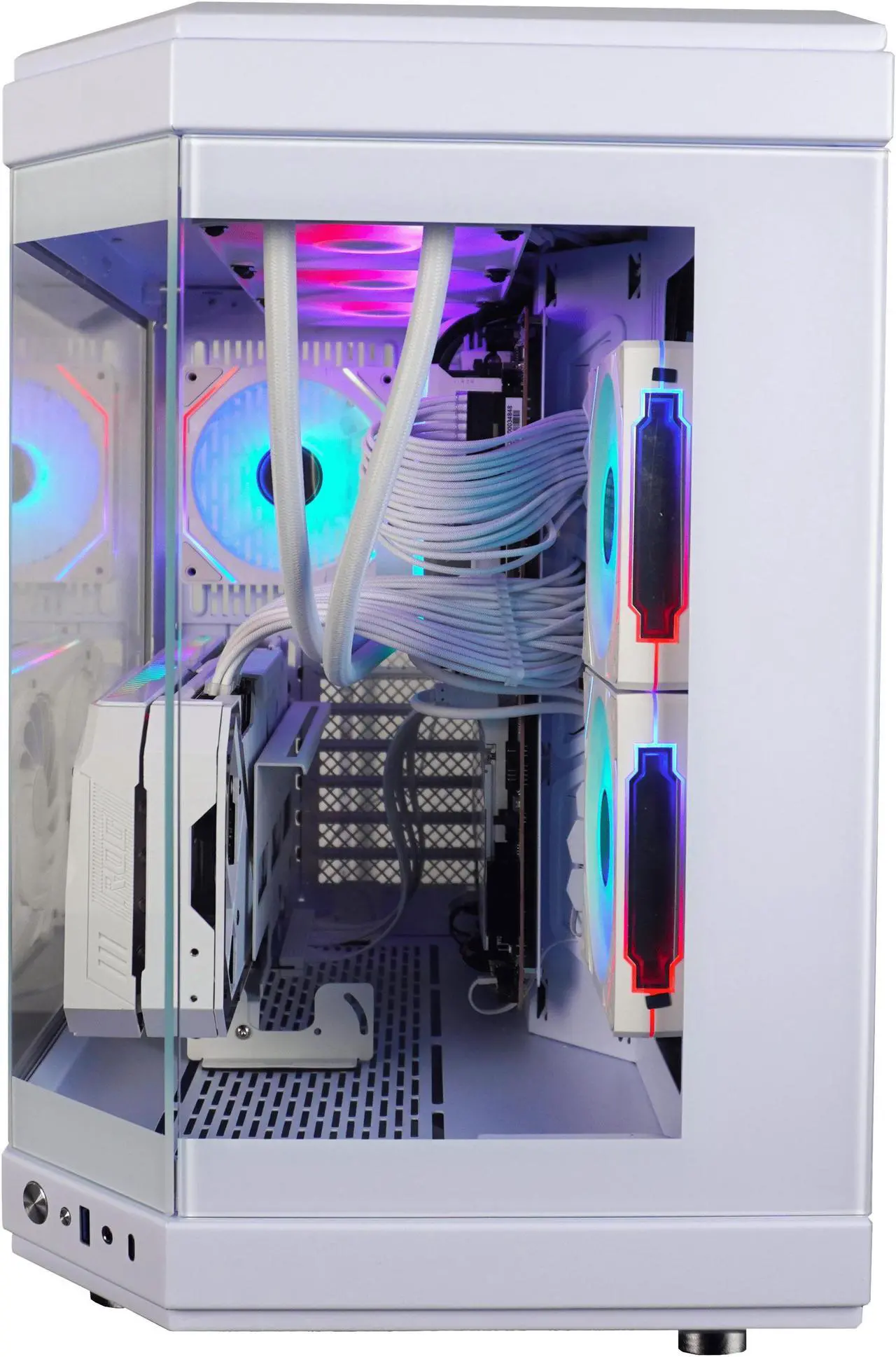 Alt view image 2 of 6 - HyperUltra Gaming PC - Intel Core i5-14600K (3.5GHz), NVIDIA GeForce RTX 3070Ti, DDR5-6000 RGB 32GB, 2TB NVMe M.2 SSD, Windows 11, WiFi, Xtreme VR - OEM