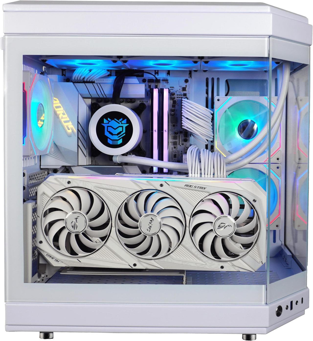 Alt view image 3 of 6 - HyperUltra Gaming PC - AMD Ryzen 7 7800X3D (4.2GHz), NVIDIA GeForce RTX 3080Ti, DDR5-6000 RGB 64GB, 2TB NVMe M.2 SSD, Windows 11, WiFi, Xtreme VR - OEM
