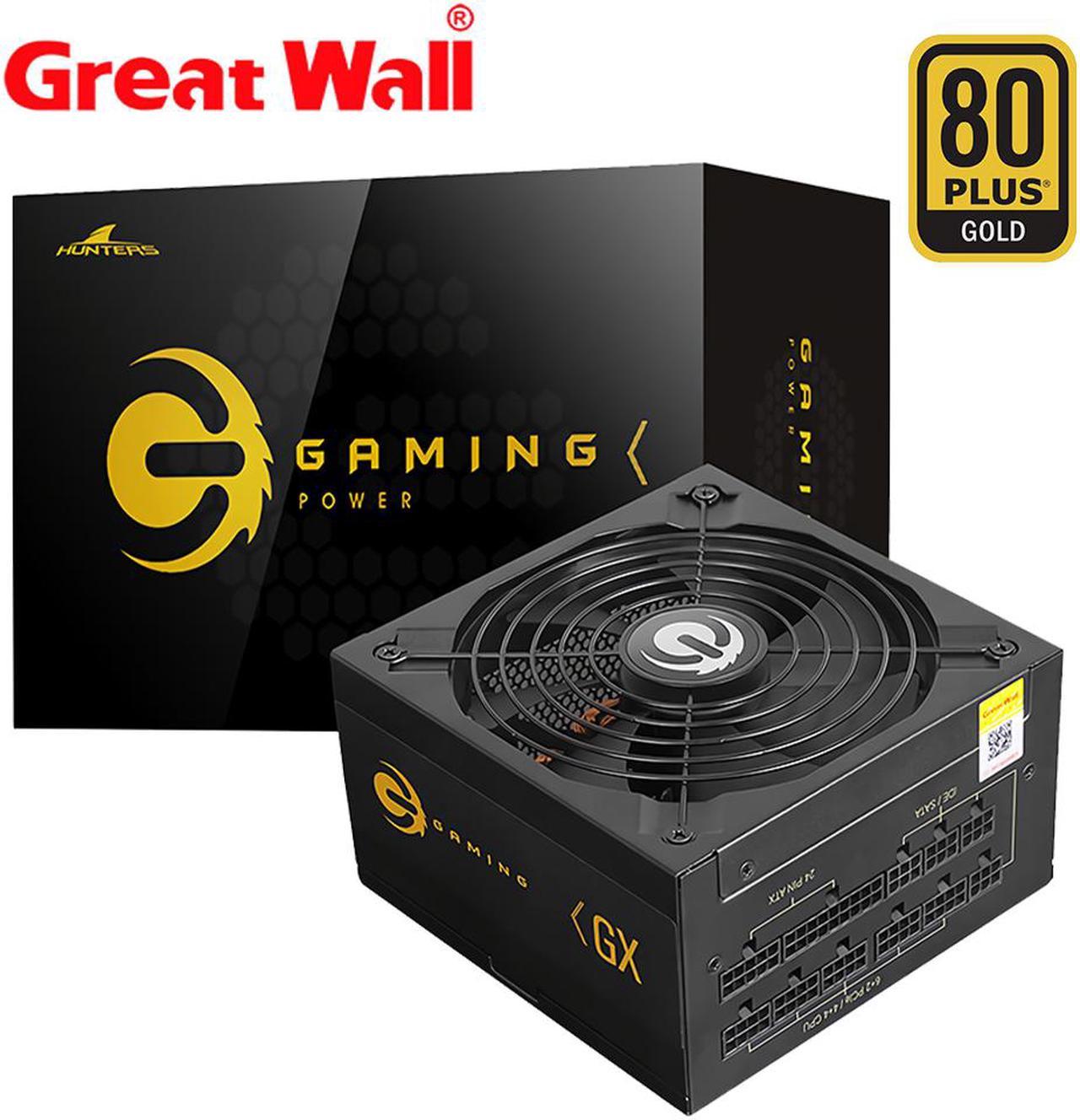 Great Wall GX 850W 80PLUS GOLD PC Full Modular Power Supply Computer ATX 12V PSU Power Supplies with 140mm Mute Fan