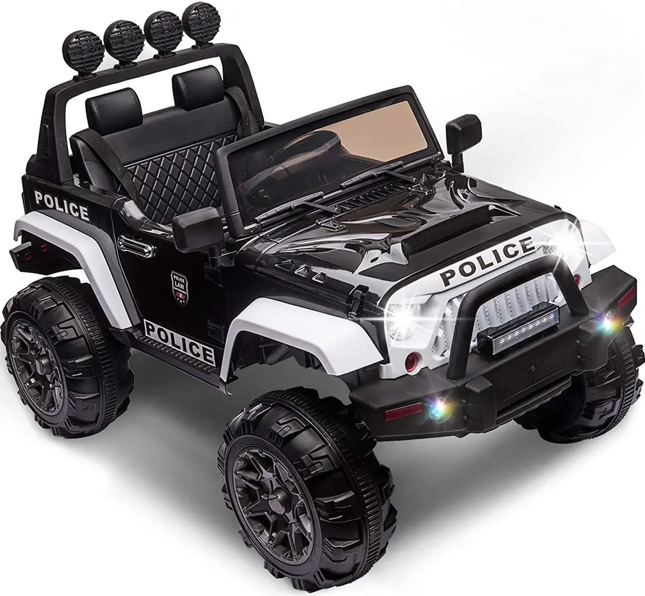 Alt view image 2 of 7 - 12V Kids Electric Truck Car With Remote Control Pink