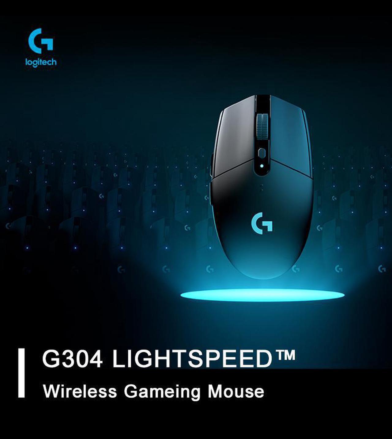 Alt view image 3 of 5 - Logitech G304 LIGHTSPEED Gaming Mouse 2.4G Wireless HERO Sensor 12000DPI Optical Computer Mouse Gamer Mice For Desktop Laptop