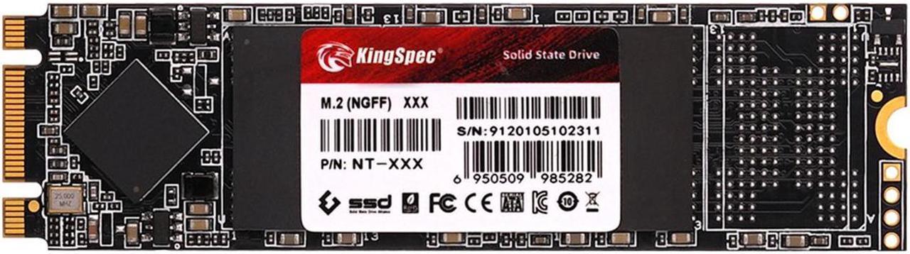 KingSpec M.2 2280 4TB SSD NGFF M.2 SATA III 6Gb/s Internal Solid State Drive Hard Disk Data Storage for PC Desktop Laptop Ultrabook 3D NAND SATA III Without Heatsink 4TB SATA III Without Heatsink