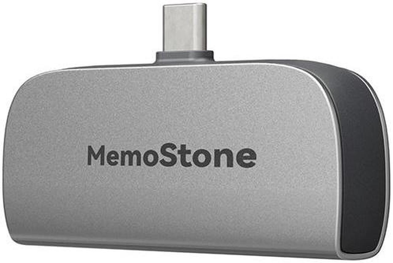 KingSpec MomeStone 512GB Portable SSD up to 2000MB/s Read, Thumb Drive Metal USB 3.2 Type C USSD Mobile Solid U Disk External USB Flash Drives Data Storage Compatible with Phone/Laptop/Computer Silver