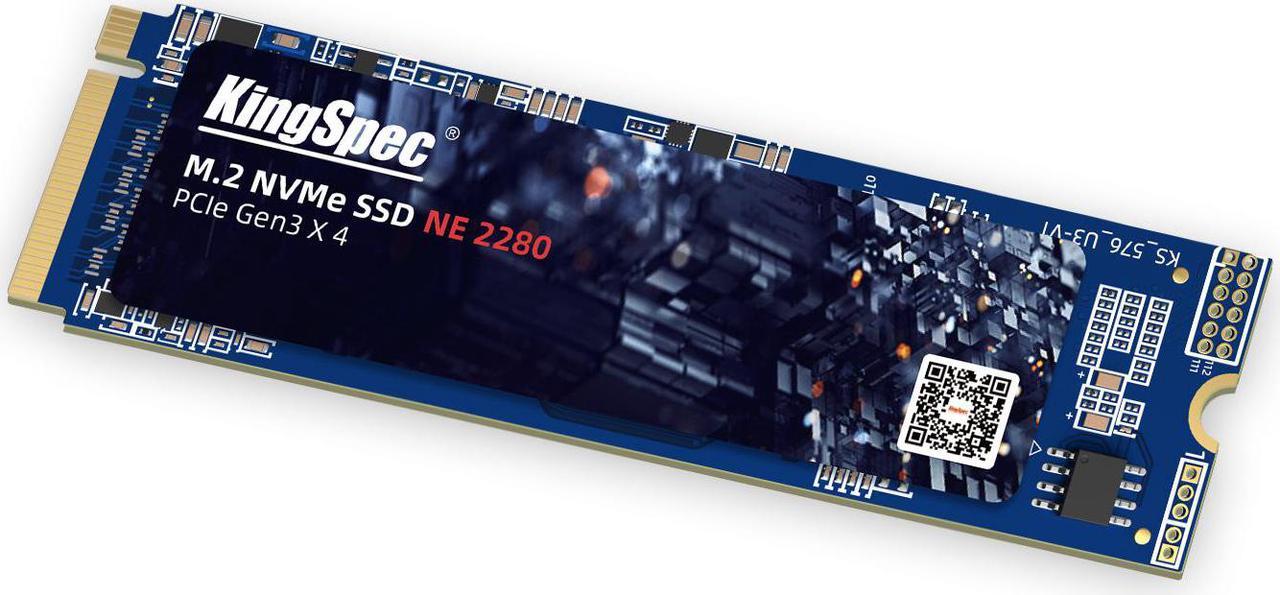 KingSpec M2 SSD NVMe 128GB M.2 2280 PCIe Gen 3.0X4 SSD Internal Solid State Drive Computer Disk Data Storage NAND Flash Hard Drives PC Desktop Laptop Ultrabook