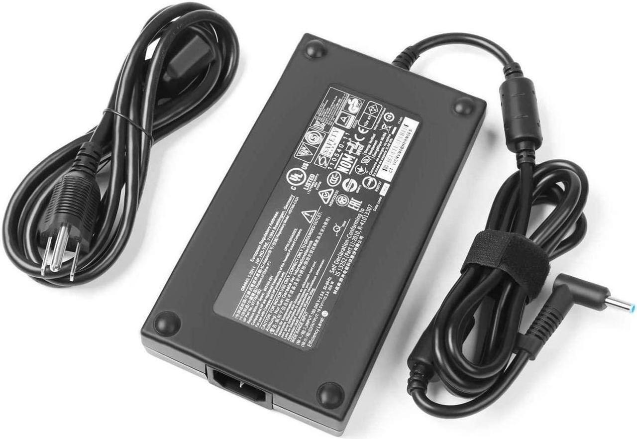 Main image of 19.5V 10.3A 200W Charger Replacement for HP OMEN 15-dc0087nr 15-dc0085nr Laptop PC TPN-CA03 815680-002/001 Slim Power Supply Adapter Cord