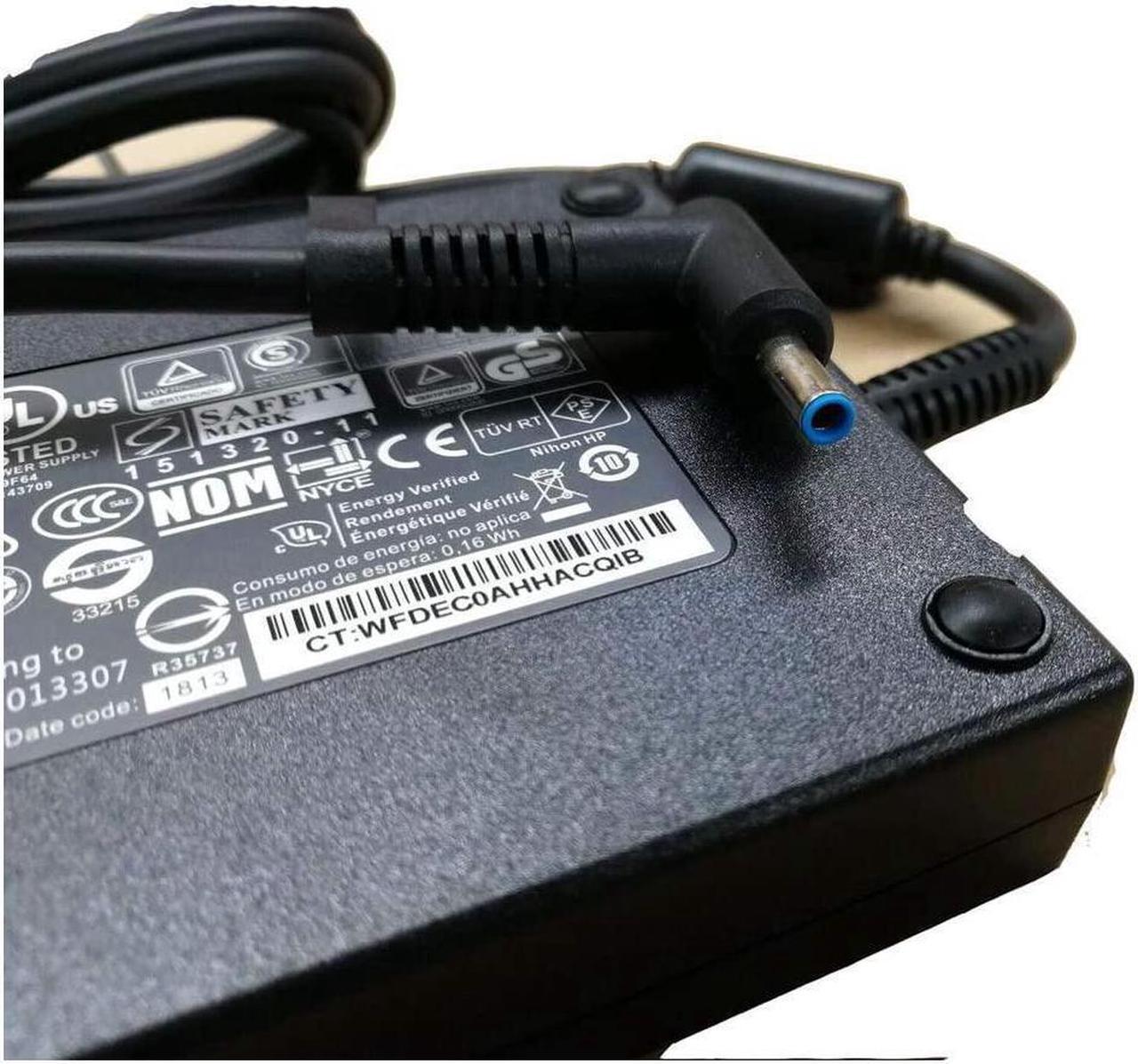 Alt view image 5 of 7 - 19.5V 10.3A 200W Charger Replacement for HP OMEN 15-dc0087nr 15-dc0085nr Laptop PC TPN-CA03 815680-002/001 Slim Power Supply Adapter Cord