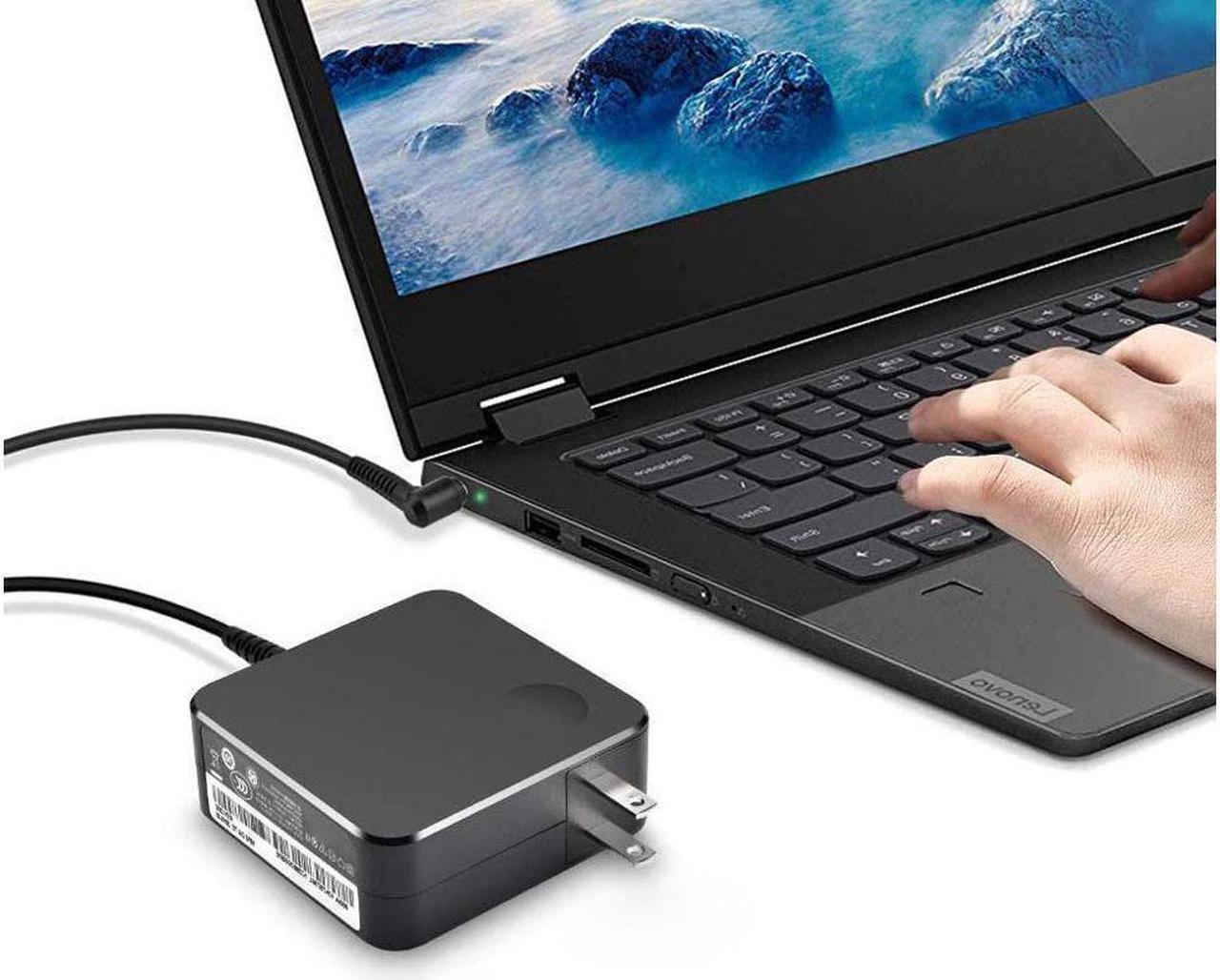Alt view image 6 of 6 - 65W 45W Charger Replacement for lenovo Ideapad 3-17IML05 81WC Laptop 20V 3.25A 2.25A 45W 65W Power Supply Adapter Cord