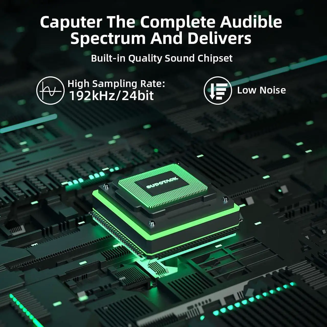 Alt view image 3 of 7 - USB Streaming Podcast PC Microphone, Professional 192KHZ/24Bit Studio Cardioid Condenser Mic Kit with Sound Card Boom Arm Shock Mount Pop Filter, for Skype Youtuber Karaoke Gaming Recording