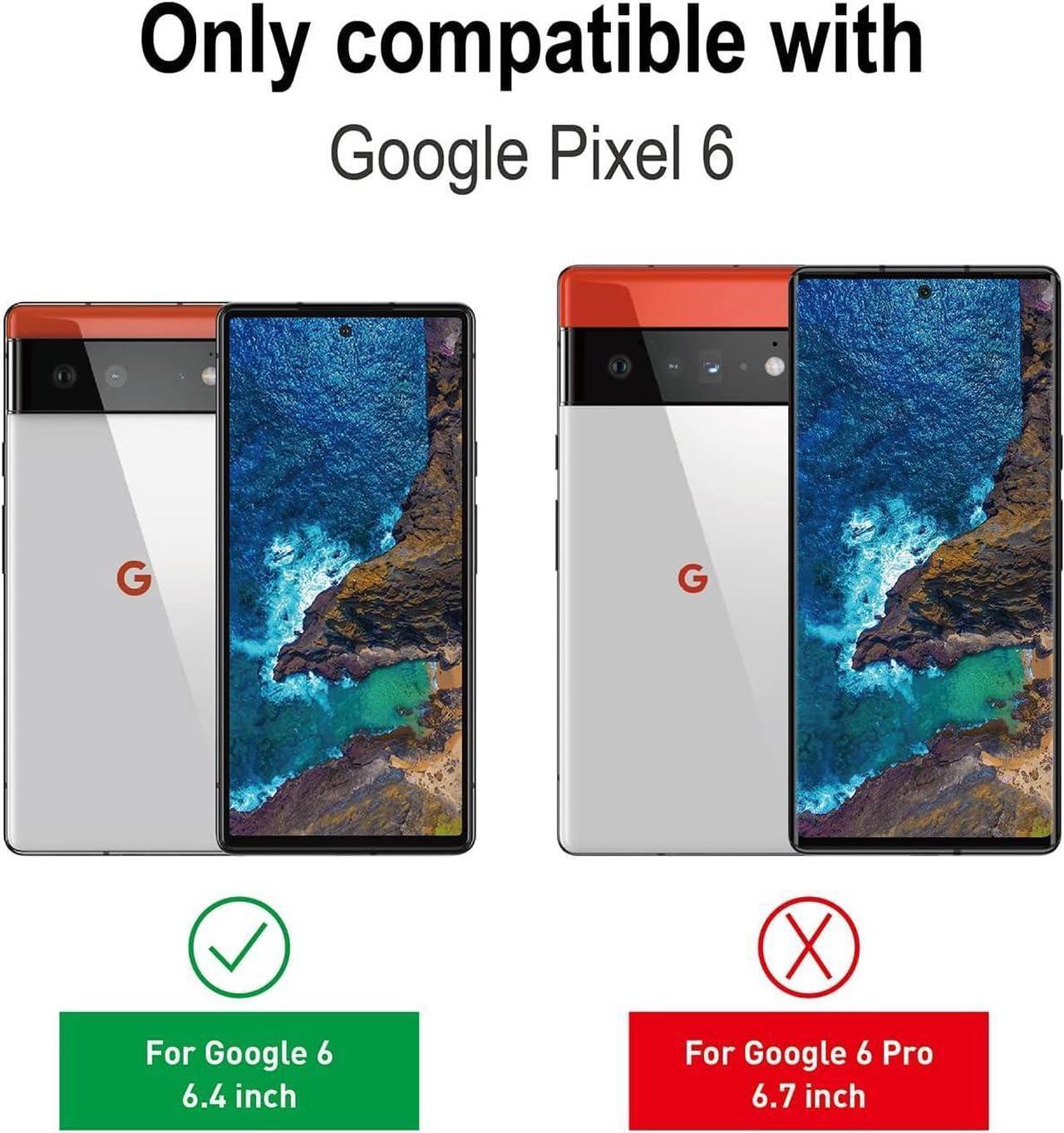 Alt view image 2 of 6 - Pixel 6 Screen Protector Tempered Glass with Camera Lens Protector for Google Pixel 6 [Fingerprint Unlock][Anti-Scratch][6.4 Inch][2+ 2 Pack ], Welcome to consult