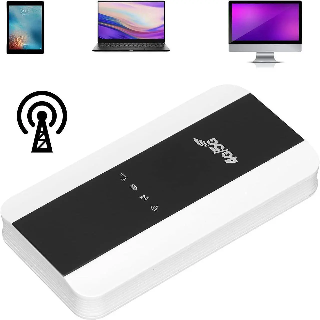 Alt view image 3 of 7 - Mobile WiFi Router, MultiScenario Application Fast and Stable 4G Internet Suitable for Business Office, Travel Party,Etc.(M10-3)