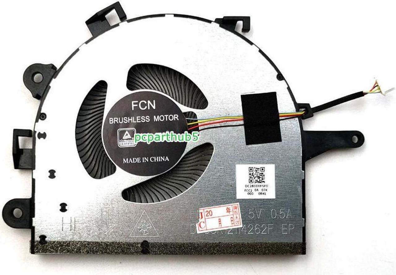 Alt view image 2 of 3 - New for Ideapad 3-17IML05 3-17ADA05 3-17ARE05 3-17IIL05 CPU Cooling Fan 5V