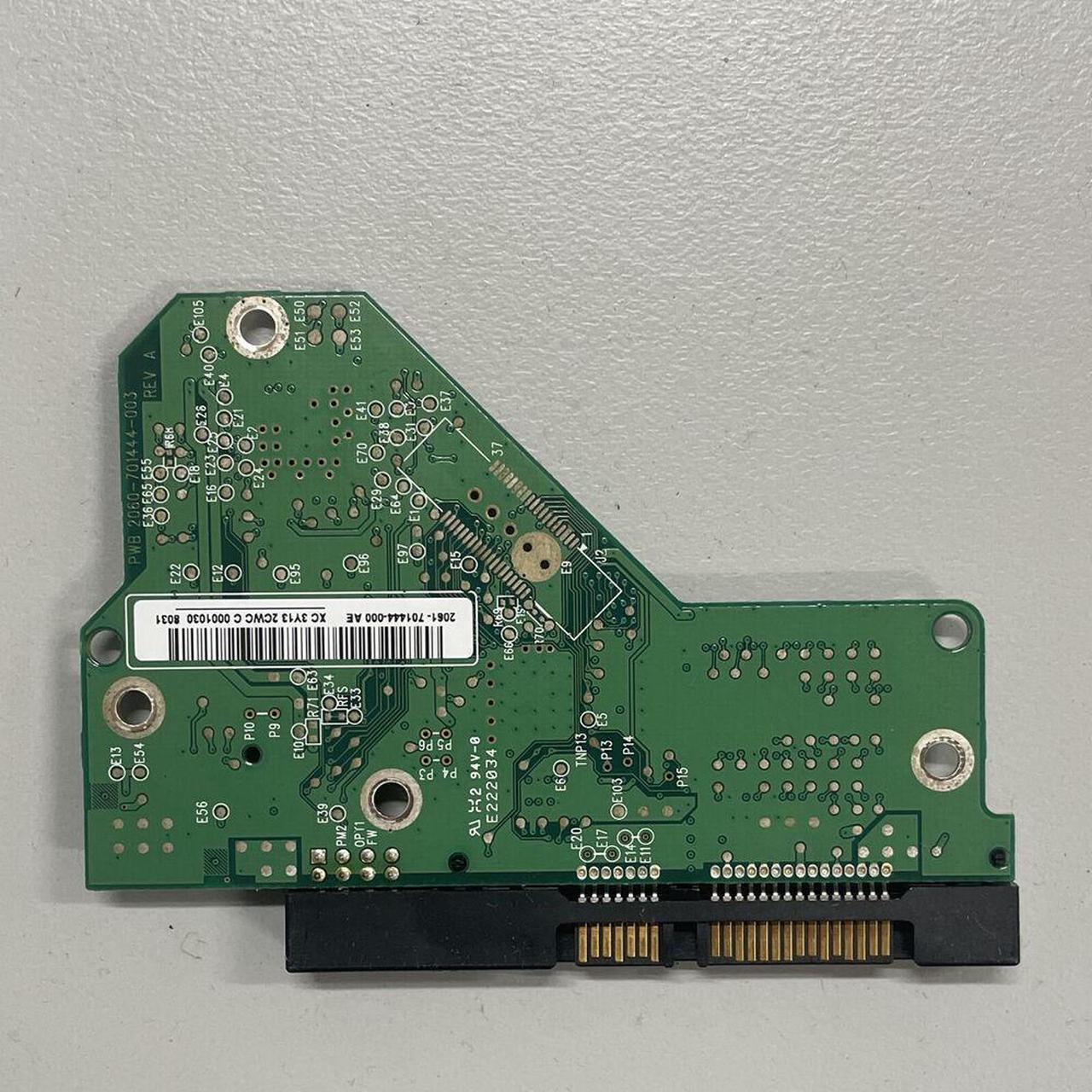 Alt view image 3 of 5 - 160 GB SATA HDD PCB 2060-701444-003 DCM: HHNNNTJAHN