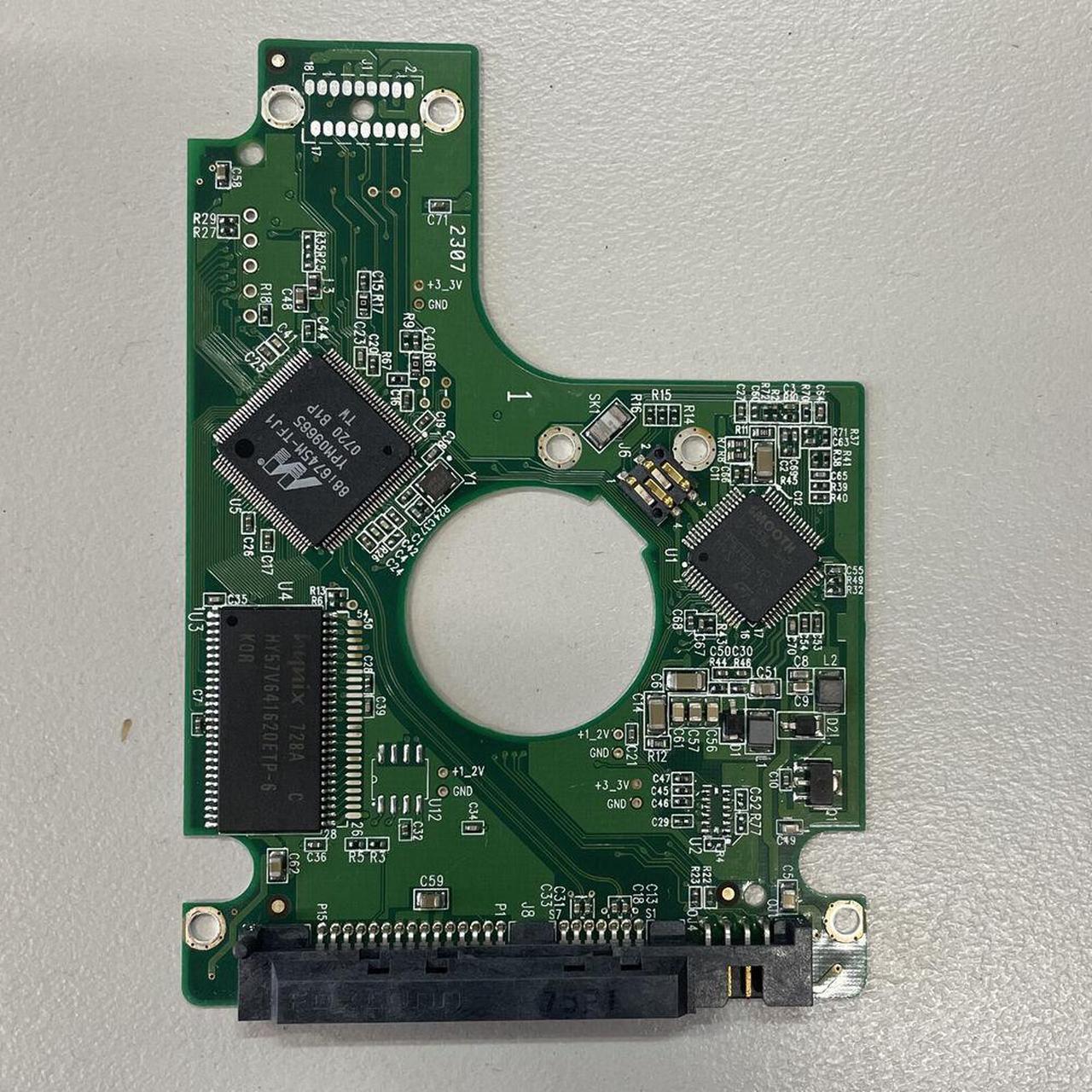 Alt view image 3 of 4 - SATA HDD PCB Board 2060-701499-000 REV A