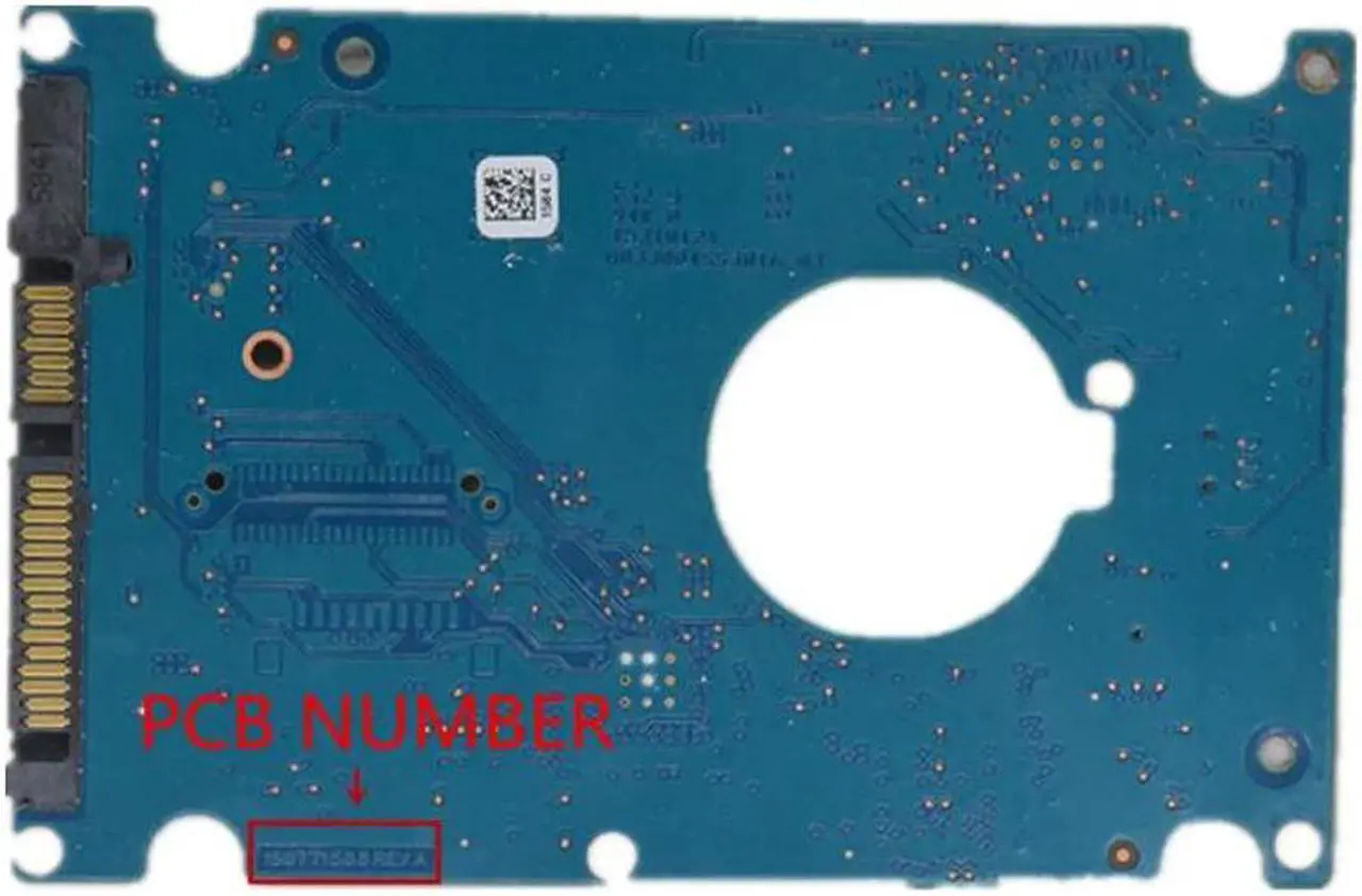 Alt view image 3 of 3 - Logic Board / Board Number:  100771588 REV C , 1584 / SATA 2.5  ST5000LM000 ST4000LM024