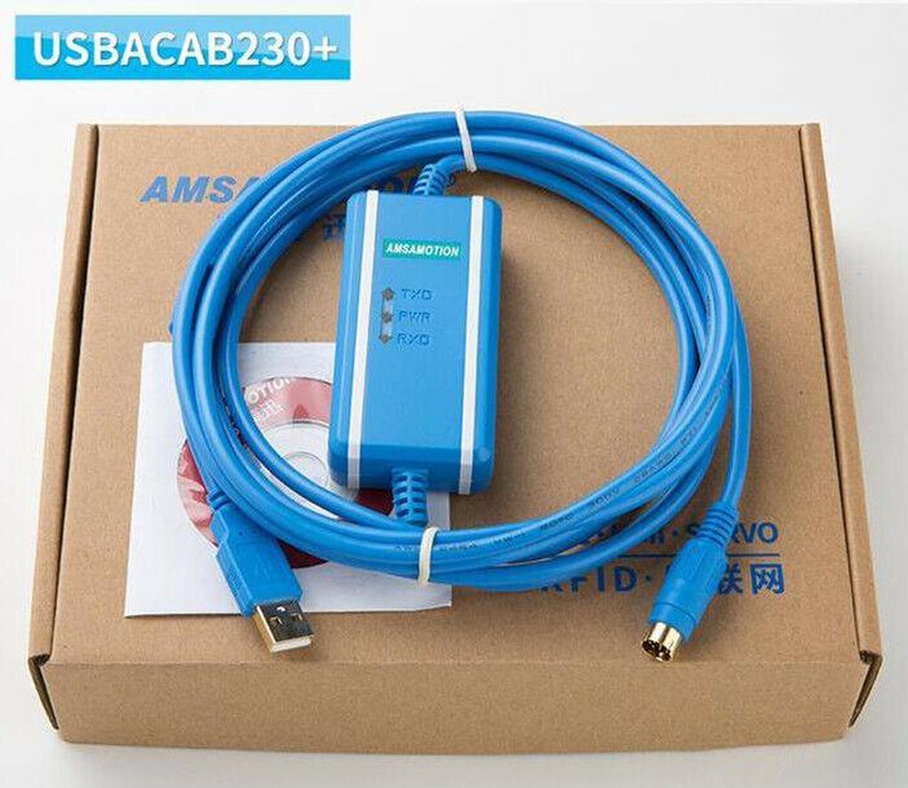 Main image of For Delta plc programming isolated connector DVP ES EC and other USBACAB230+