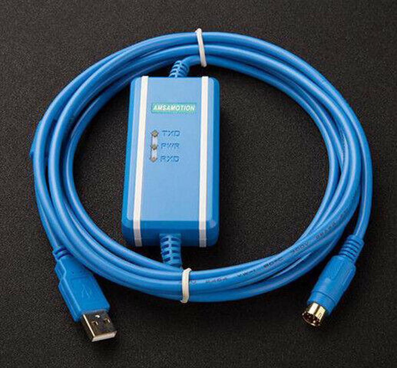 Alt view image 2 of 6 - For Delta plc programming isolated connector DVP ES EC and other USBACAB230+